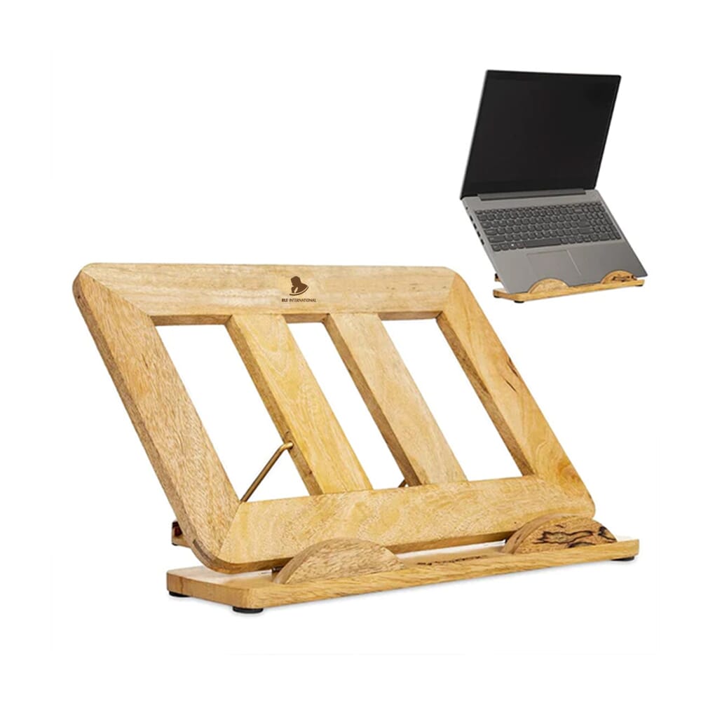 Yoga Desk Wooden Laptop Stand